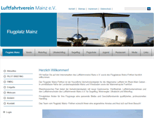 Tablet Screenshot of lfv-mainz.com